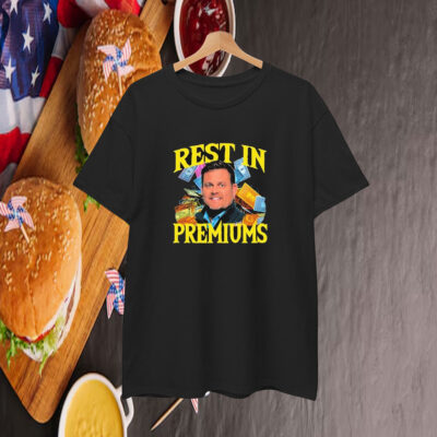 Brian Thompson Rest In Premiums Monopoly T-Shirt