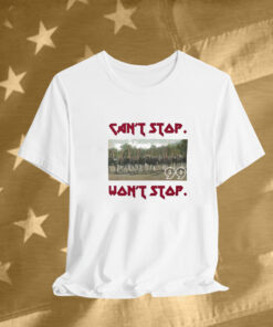 Can’t Stop Won’t Stop 99 Sjp Ostrich T-Shirt