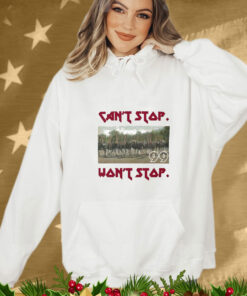 Can’t Stop Won’t Stop 99 Sjp Ostrich T-Shirt