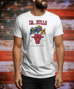 Chicago Bulls Da Bulls Batman Superman Rodman going back 4 more Tee Shirt