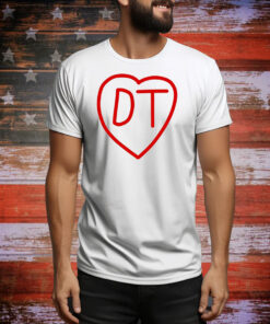 DT David Tennant heart Tee Shirt