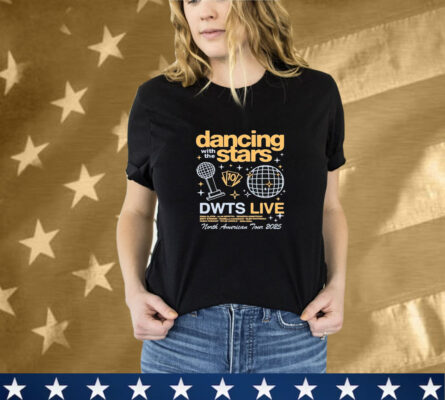 Dancing With The Stars Live 2025 Event North American Tour T-Shirt