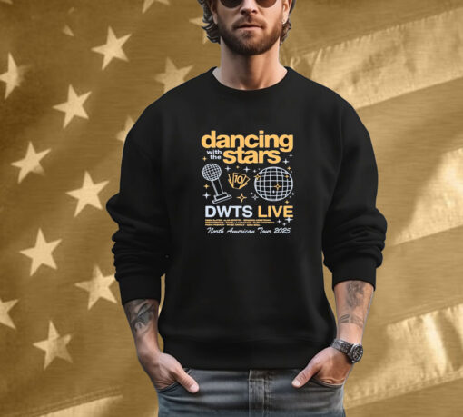 Dancing With The Stars Live 2025 Event North American Tour T-Shirt