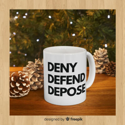 Deny Defend Depose CEO - Satire 2024 Mugs