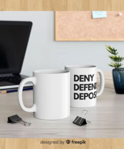 Deny Defend Depose CEO - Satire 2024 Mugs