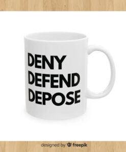 Deny Defend Depose CEO - Satire 2024 Mugs