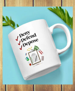 Deny, Defend, Depose Ceramic Coffee 2024 Mugs