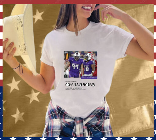 Dubs In Boca JMU Takes Down Western Kentucky For First Ever Bowl Victory Boca Raton Bowl Champions With Final Score 27-17 December 18 2024 NCAA Bowl Games T-Shirt