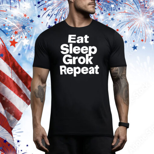 Eat sleep grok repeat Tee Shirt