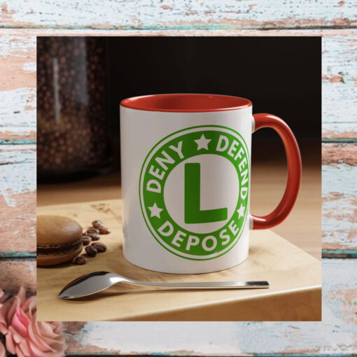 Funny Deny Defend Depose 2024 Mugs