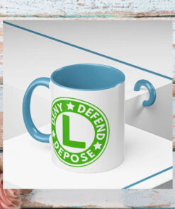 Funny Deny Defend Depose 2024 Mugs