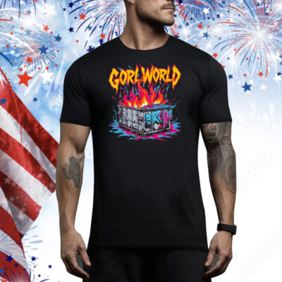 GorlWorld Dumpster fire Tee Shirt