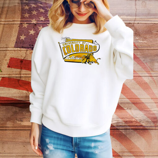 Greetings from the Colorado Buffaloes postcard Tee Shirt