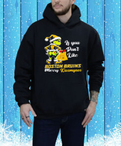 Grinch if you don’t like Boston Bruins Merry Kissmyass Tee Shirt