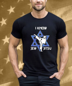 I Know Jew Jitsu Israel T-Shirt