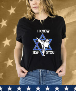 I Know Jew Jitsu Israel T-Shirt