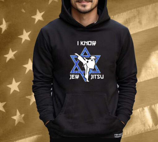 I Know Jew Jitsu Israel T-Shirt