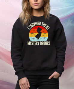 I survived the NJ mystery drones vintage Tee Shirt