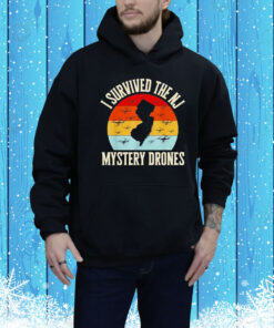 I survived the NJ mystery drones vintage Tee Shirt