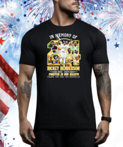 In memory of Rickey Henderson 1958 2024 Forever In Our Hearts Tee Shirt