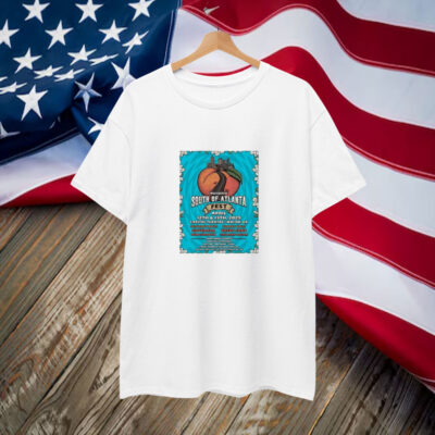 Inaugural South Of Atlanta Festival April 12-13 2025 Capitol Theatre Tour T-Shirt