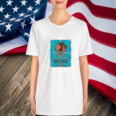 Inaugural South Of Atlanta Festival April 12-13 2025 Capitol Theatre Tour T-Shirt