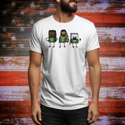 Jaylen Brown Jayson Tatum Derrick White Boston Celtics brownie potatum white chocolate T-Shirt