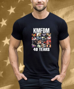 KMFDM 40 Years Anniversary Tour T-Shirt