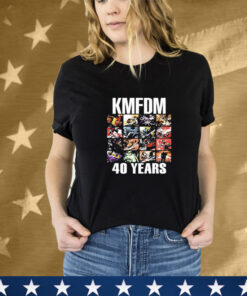 KMFDM 40 Years Anniversary Tour T-Shirt