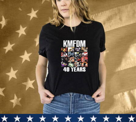 KMFDM 40 Years Anniversary Tour T-Shirt