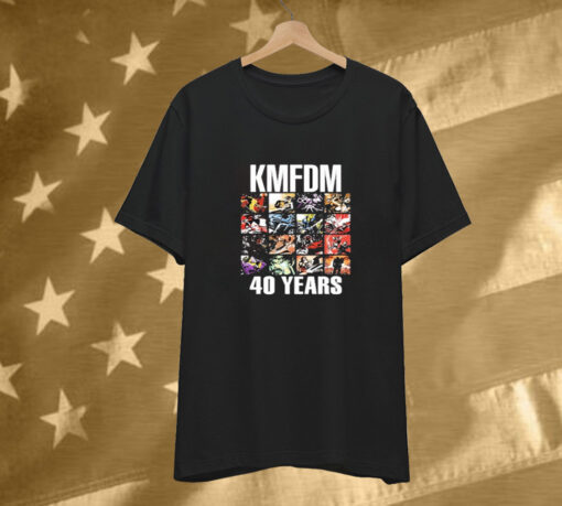 KMFDM 40 Years Anniversary Tour T-Shirt