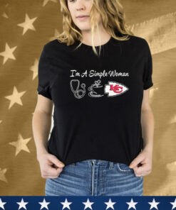 Kansas City Chiefs I’m A Simple Woman T-Shirt