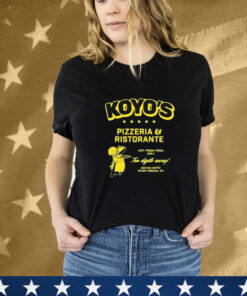 Koyo’s Pizzeria And Ristorante Hot Fresh Pizza Only Ten Digits Away Stony Brook Ny T-Shirt