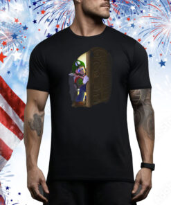 Luigi's Mansion Door Tee Shirt