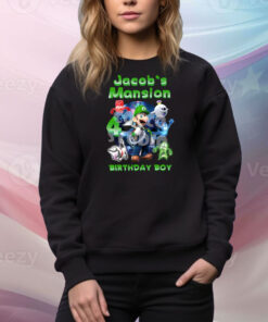 Luigi's Mansion Gamer Birthday Tee Shirt