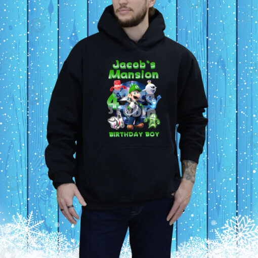 Luigi's Mansion Gamer Birthday Tee Shirt