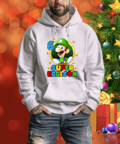 Mario Birthday Super Eddison Gift Tee Shirt