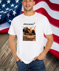 McLaren F1 Team 2024 Constructors’ Cup Champion Last Lap T-Shirt