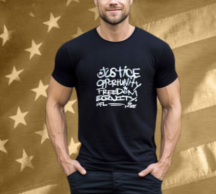 Mike Tomlin Justice Opportunity Equity Freedom T-Shirt