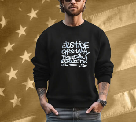 Mike Tomlin Justice Opportunity Equity Freedom T-Shirt