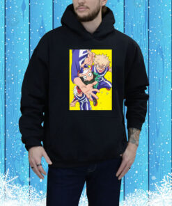 My Hero Academia Deku Bakugo Shoto Attack Tee Shirt