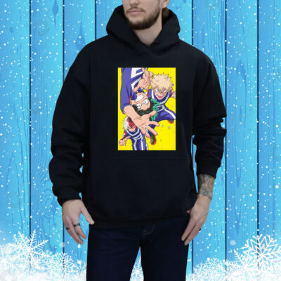 My Hero Academia Deku Bakugo Shoto Attack Tee Shirt