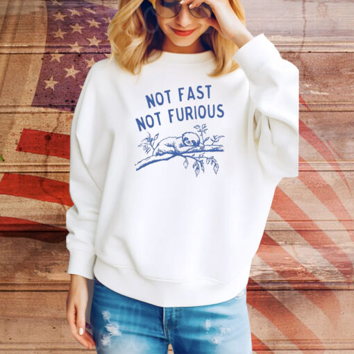 Not fast not furious sloth Tee Shirt