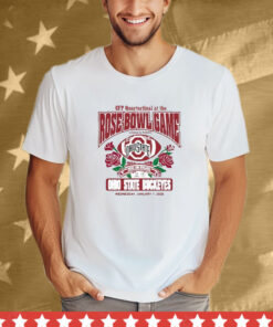 Ohio State Buckeyes College Football Playoff 2025 Quarterfinal AT The Rose Bowl Game T-Shirt