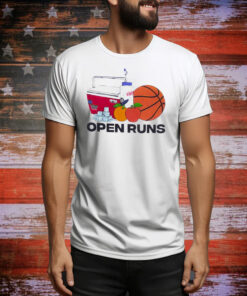 Open runs Tee Shirt