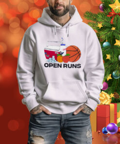 Open runs Tee Shirt