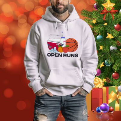 Open runs Tee Shirt