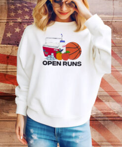 Open runs Tee Shirt