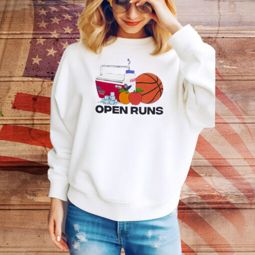 Open runs Tee Shirt