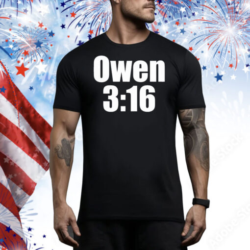 Owen 316 Pro Wrestler Tee Shirt